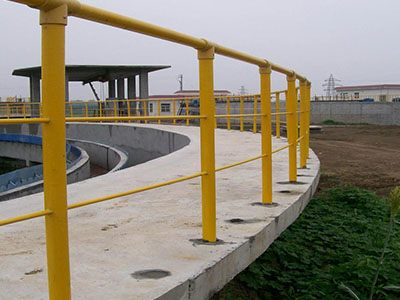 福建玻璃钢污水厂护栏