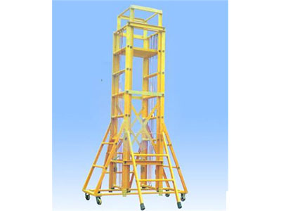 福建玻璃钢绝缘升降合梯